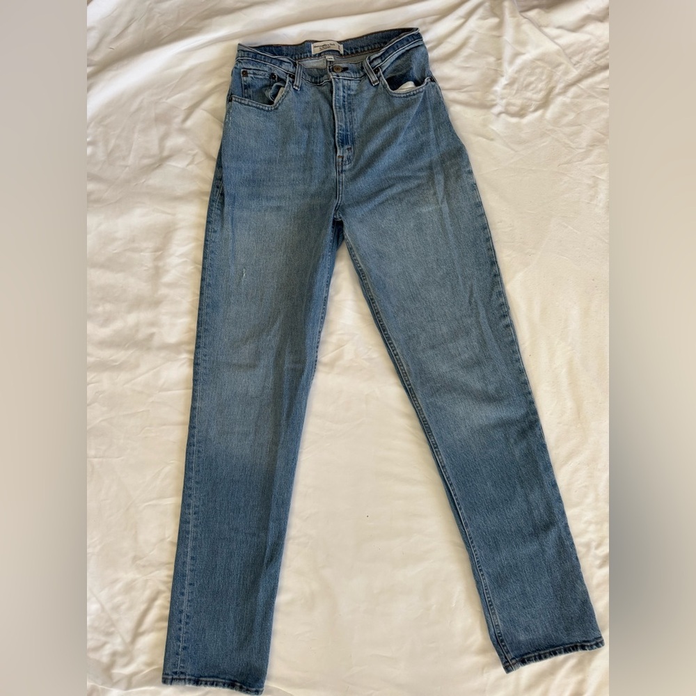 Abercrombie & Fitch Blue Women Jeans Boot Cut